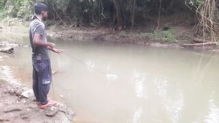 Sri Lanka: cast net fishing и как местные ловят сетью без спиннинга