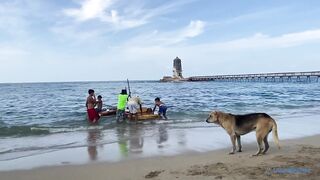 The Fishing Village Of El Max в Alexandria, Egypt как там живут и что продают утром