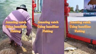 Doha Corniche - huge bream (sham) на кукурузу и рабочая техника ловли