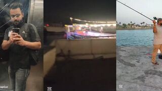 Doha ночью - морская рыбалка в Doha. Снасти, ветер и что вышло за ночь?