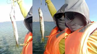 Утренняя рыбалка на барракуду в Doha / Доха, Qatar - что сработало?