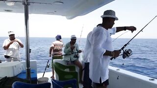 شرم الشيخ Шарм эль Шейх - первая поездка на ловлю и я был в шоке от клева