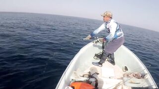 морская рыбалка в Oman перетяг с yellowfin tuna и Shimano Stella SW14K в деле