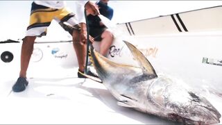 морская рыбалка в Muscat Oman топвотер по yellowfin tuna и яркие выходы