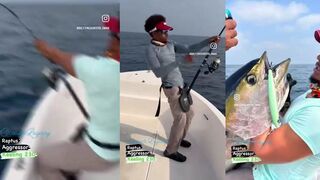 морская рыбалка в Омане - тунец и как найти свою стаю