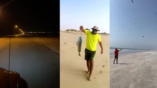 Оман: морская рыбалка в/на الاشخرة, что там клюет у пляжа