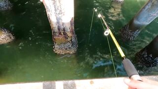 GoPro Hero9 POV - ловля у Hua Hin Fishing Pier глазами рыбака и тест камеры