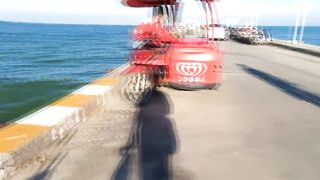 GoPro Hero9 POV - ловля у Hua Hin Fishing Pier глазами рыбака и тест камеры