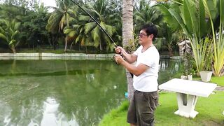 Hua Hin Fishing Lodge: mekong catfish и как держать удары на вываживании