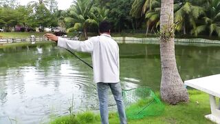 Hua Hin Fishing Lodge: mekong catfish и как держать удары на вываживании