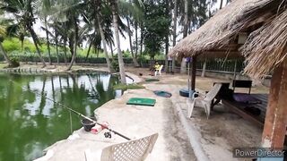 Hua Hin Fishing Lodge Sep 2024 гигантский сиамский карп и тяжелая борьба