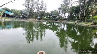Hua Hin Fishing Lodge Sep 2024 гигантский сиамский карп и тяжелая борьба
