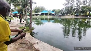 Hua Hin Fishing Lodge Sep 2024 гигантский сиамский карп и тяжелая борьба