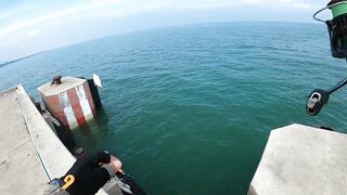 หัวหิน: морская ловля когда рыба заходит и пакет почти рвется от улова