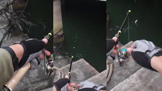 หัวหิน / Hua Hin, เขาตะเกียบ - ловляปลาหมอคางดำ. Это какая рыба и как поймать?