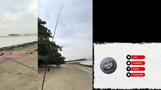 Singapore - 2 часа surfcasting, полный POV. Морская рыбалка в Singapore с берега