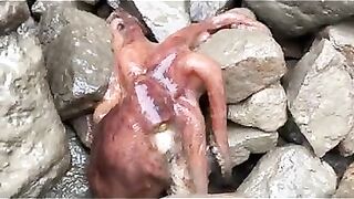 东海 под дождем и бой с 青蟹 кто выдержит этот замес в яме?