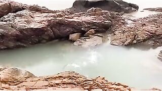 东海 под дождем и бой с 青蟹 кто выдержит этот замес в яме?