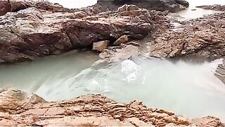 东海 под дождем и бой с 青蟹 кто выдержит этот замес в яме?