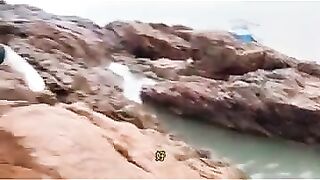 东海 под дождем и бой с 青蟹 кто выдержит этот замес в яме?