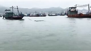 东海 под дождем и бой с 青蟹 кто выдержит этот замес в яме?