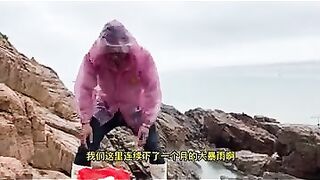 东海 под дождем и бой с 青蟹 кто выдержит этот замес в яме?