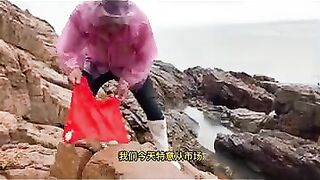 东海 под дождем и бой с 青蟹 кто выдержит этот замес в яме?