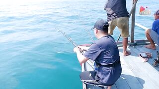 Đà Nẵng: ловим акулу и едим говядину с соусом прямо у моря, серия Câu Cá Biển