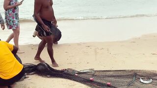 Phuket Karon Fishing 2020 ловля на пляже Карон что ловили и на что брало