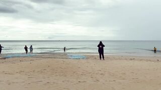 Phuket Karon Fishing 2020 ловля на пляже Карон что ловили и на что брало