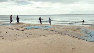 Phuket Karon Fishing 2020 ловля на пляже Карон что ловили и на что брало