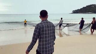 Phuket Karon Fishing 2020 ловля на пляже Карон что ловили и на что брало