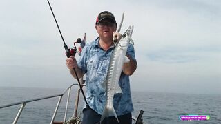 Морская рыбалка на Racha islands у Phuket - джиггинг по банкам, что встанет на крючок