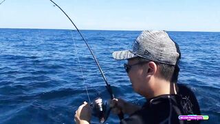 Морская рыбалка на Racha islands у Phuket - джиггинг по банкам, что встанет на крючок