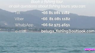 Морская рыбалка на Racha islands у Phuket - джиггинг по банкам, что встанет на крючок