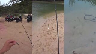 Ультралайт рыбалка на Пхукете, легкие приманки и морская мелочь у камней и волнорезов