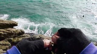 Вечерняя ловля на спиннинг на пляже Surin, Phuket - прибрежная рыба под закат