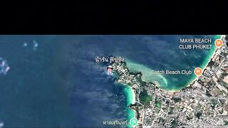 ชายฝั่ง ภูเก็ต вечером - рыбалка на Phuket / Пхукет с берега под закат