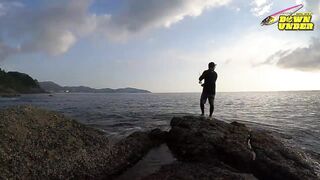 морская рыбалка на ภูเก็ต из отеля и у берега в первом выпуске EP1