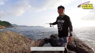 морская рыбалка на ภูเก็ต из отеля и у берега в первом выпуске EP1