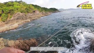 морская рыбалка на ภูเก็ต из отеля и у берега в первом выпуске EP1