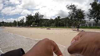 กะตะน้อย จ.ภูเก็ต 4K ловля на песке что за рыба и где она прячется