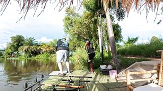 Tight Lines Fishing Park, Chon Buri Pattaya ловля в парке и что по ценам