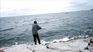 Чонбури: донная ловля у волнореза, место для крупной рыбы работает ли сейчас