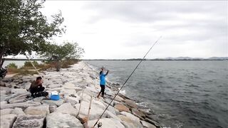 Чонбури: донная ловля у волнореза, место для крупной рыбы работает ли сейчас