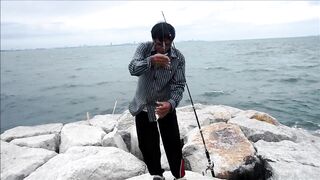 Чонбури: донная ловля у волнореза, место для крупной рыбы работает ли сейчас