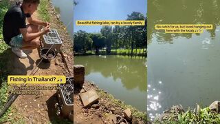 Thailand - piranha fishing. Это вообще законно и что клюет на пиранью?