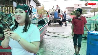 Thailand - рыбалка в шторм акула крабы и жизнь рыбаков одним днем