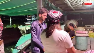 Thailand - рыбалка в шторм акула крабы и жизнь рыбаков одним днем