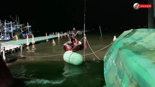 Thailand - рыбалка в шторм акула крабы и жизнь рыбаков одним днем